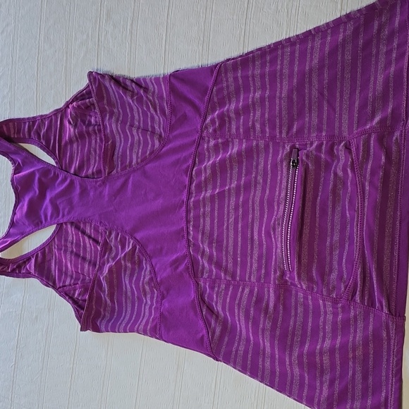Athleta Striped Racerback Tank Top Women's Size XS - Picture 12 of 14